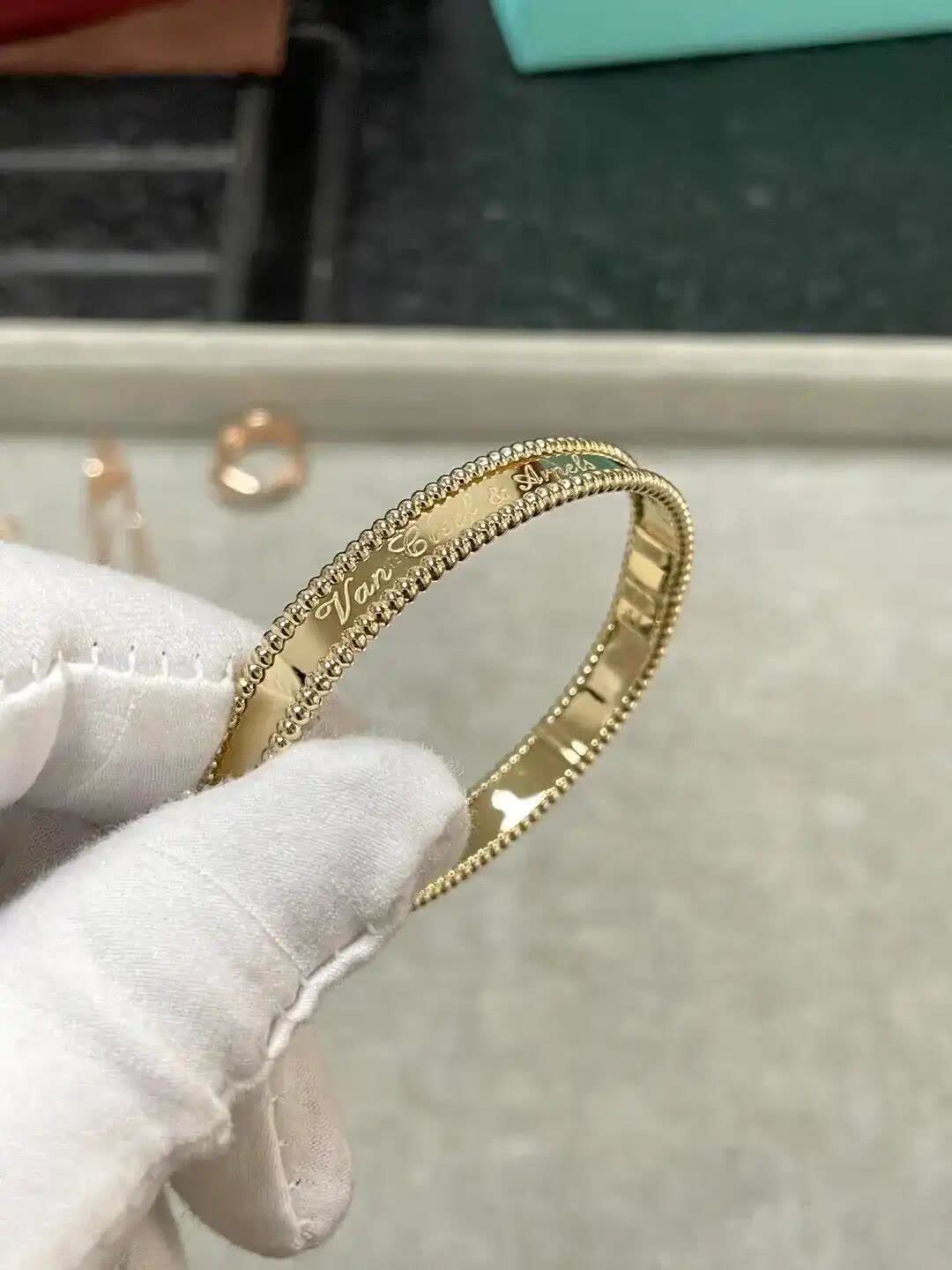 Van Cleef & Arpels Magic Alhambra Bangle Bracelet